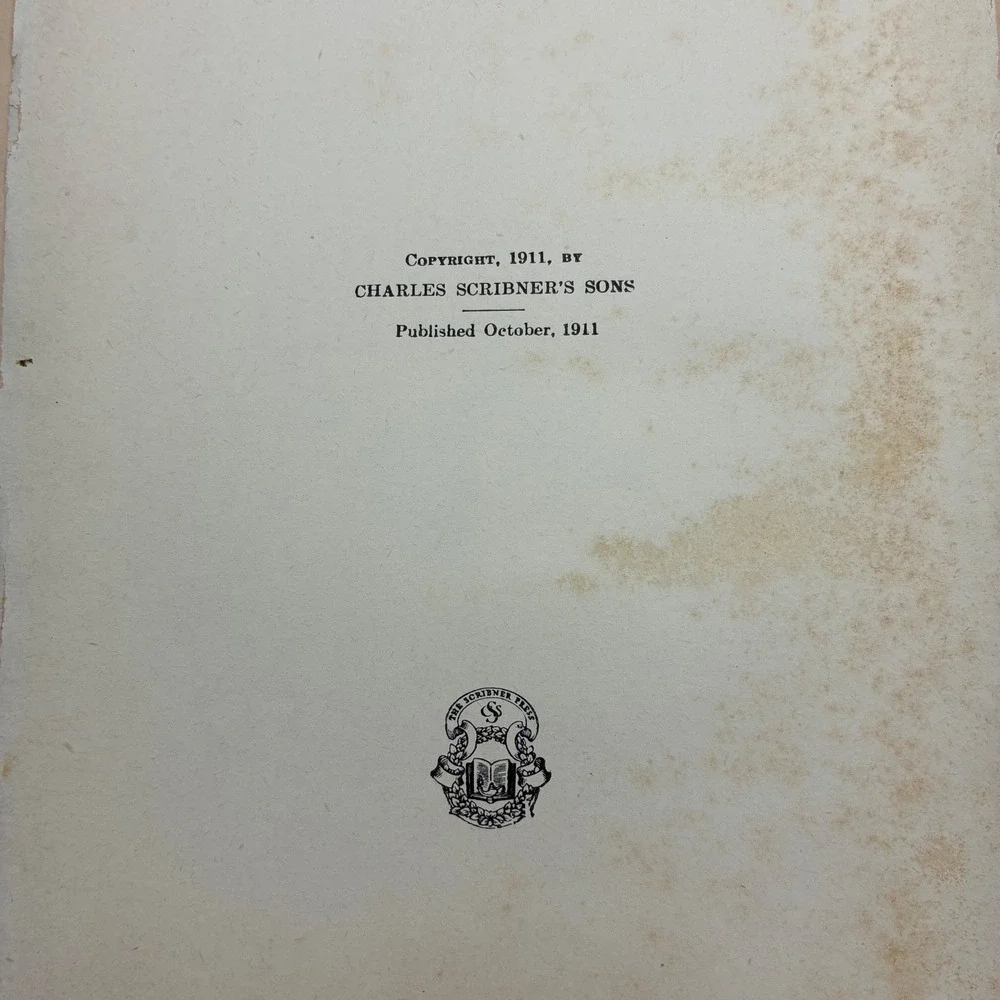 Peter and Wendy J.M. Barrie 1911 First Edition First Print F.D. Bedford Scribner